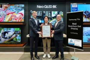 Los televisores QLED de Samsung obtienen la certificación "Real Quantum Dot Display" de TÜV Rheinland