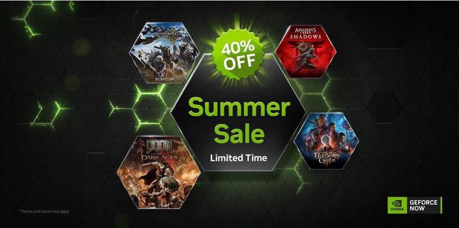 [NVIDIA] ¡La membresía de seis meses de GeForce Now tiene un 40% de descuento!