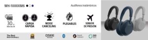 Sony presenta la última evolución en cancelación de ruido con los audífonos WH-1000XM6