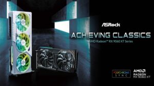ASRock lanzó sus placas de video AMD Radeon RX 9060 XT