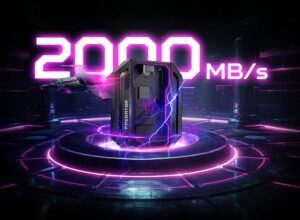 BIWIN lanza el SSD Portátil Predator GP30 con velocidades de hasta 2000 MB/s e iluminación RGB