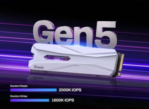 Biwin presentó su SSD Black Opal X570H PRO con interfaz PCIe Gen5, velocidades de hasta 14.000 MB/s y disipador térmico optimizado