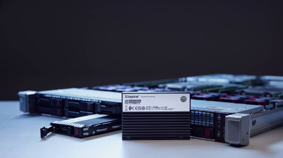 Kingston impulsa la próxima generación de centros de datos con SSD PCIE Gen5 para IA y Big Data