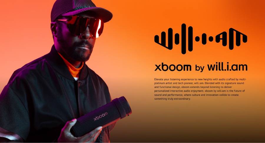 LG presenta en Perú su nueva línea de parlantes 2025 “LG xboom by will.i.am”