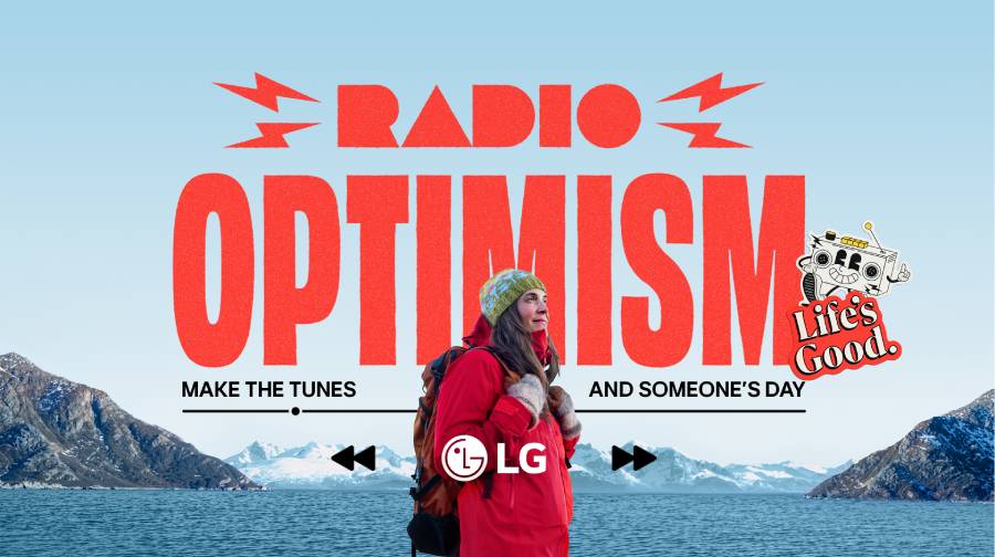 LG presenta la campaña “Radio Optimism” para difundir el mensaje “Life’s Good” a través de la música