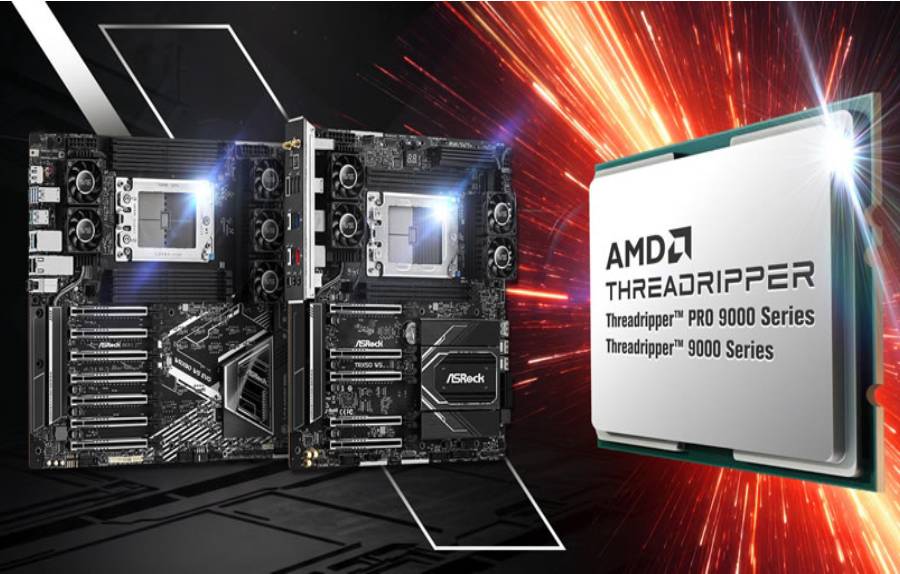 Los motherboards ASRock para workstations ya soportan los nuevos procesadores AMD Ryzen Threadripper Serie 9000