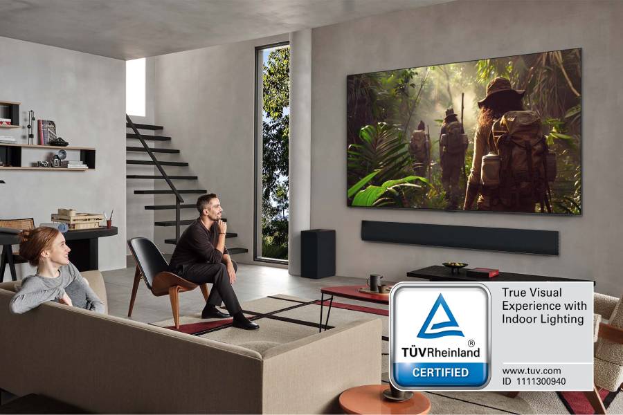 Los televisores OLED LG 2025 logran la certificación de TÜV Rheinland por sus negros perfectos y claridad bajo iluminación en interiores