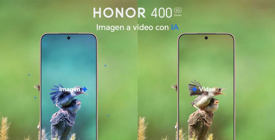 Imagen a video: Da movimiento a tus fotos en la Serie HONOR 400