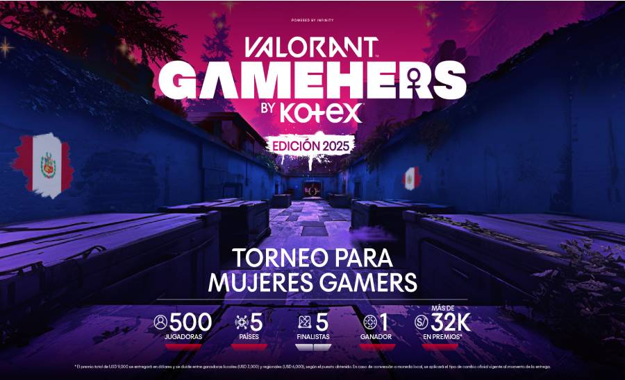 Mujeres al mando: Kotex lanza el primer torneo gamer femenino de la región
