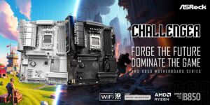 ASRock lanza la nueva serie de motherboards B850 Challenger