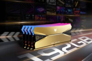 BIWIN presenta el nuevo kit de memoria DDR5 Predator Hera Gold Edition de 192 GB