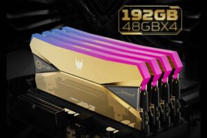 BIWIN presenta el nuevo kit de memoria DDR5 Predator Hera Gold Edition de 192 GB
