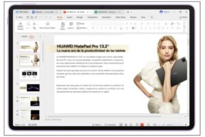 Convierte tu HUAWEI MatePad 11.5” 2025 en una laptop: así funciona WPS Office PC gratis y sin suscripción