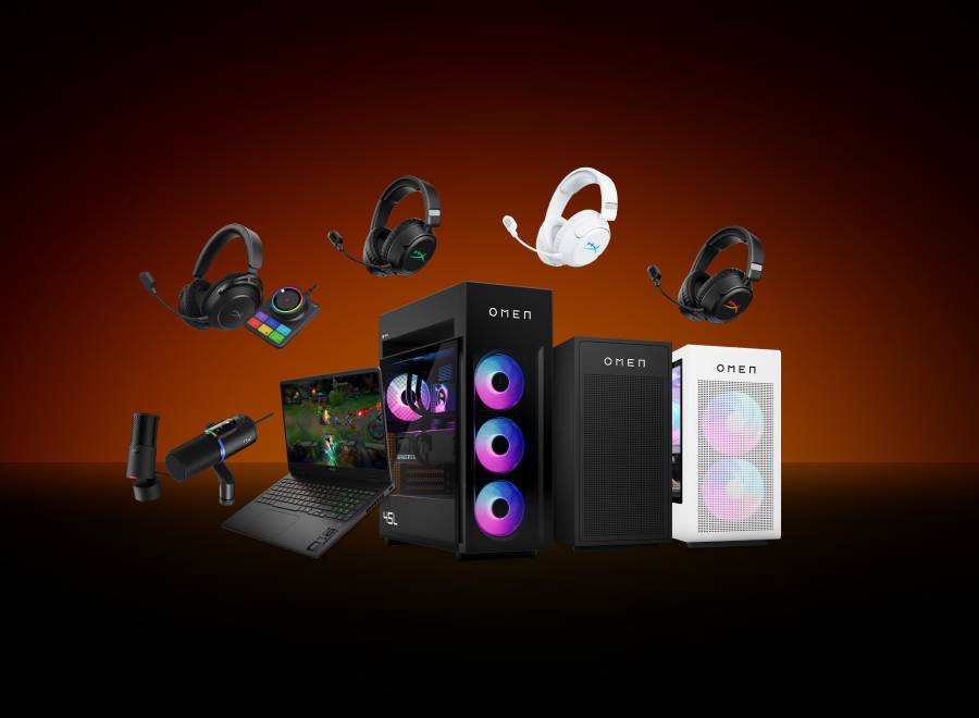 HP hace que los juegos se vuelvan más emocionantes con sistemas más inteligentes, diseños más atractivos y equipos que marcan la diferencia