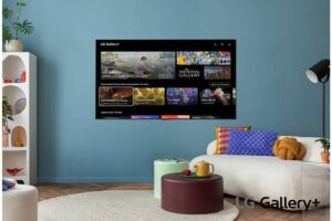 LG Gallery+ convierte los televisores LG en elementos de diseño que personalizan tu espacio vital