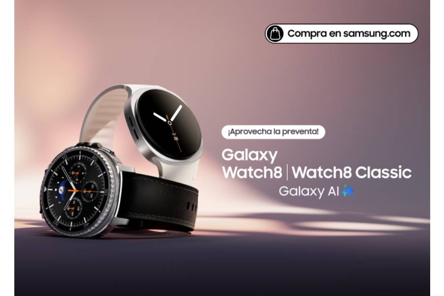 Monitorea tu salud y controla el estrés con la nueva serie Galaxy Watch8, ya en preventa en Perú