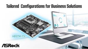 ASRock presenta el motherboard H810TM-ITX para negocios e integradores