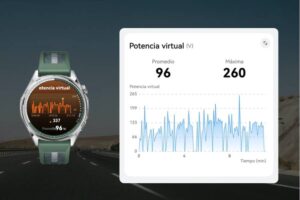Ciclismo inteligente: Huawei presenta el primer smartwatch con potenciómetro virtual integrado