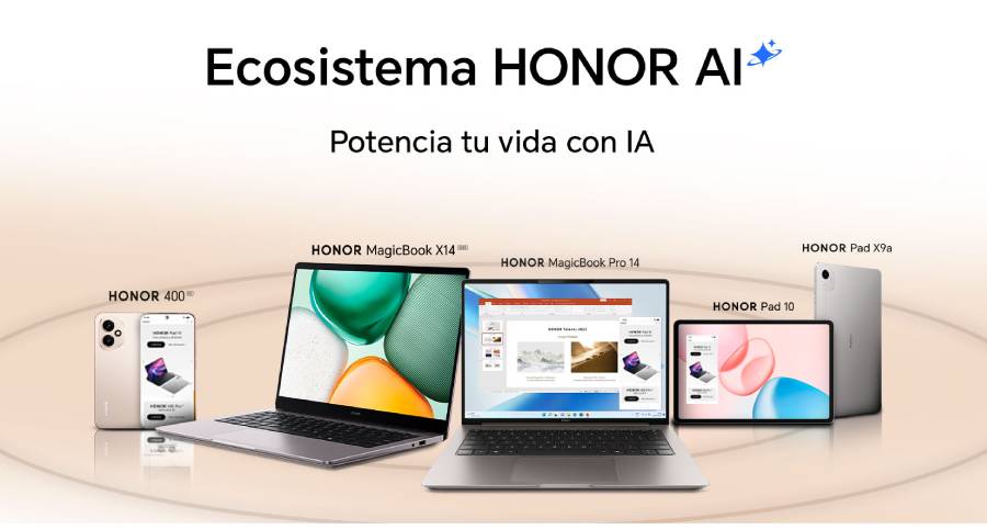 Ecosistema HONOR: Nuevas laptops y tablets interconectadas e impulsadas por IA llegan a Perú