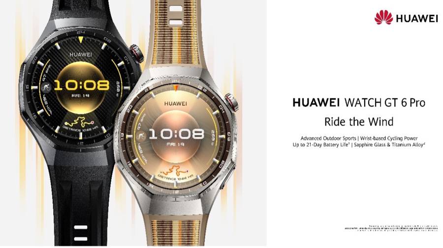 Este reloj tiene hasta 21 días de batería, combina lujo y deporte en tu muñeca se trata del HUAWEI WATCH GT 6