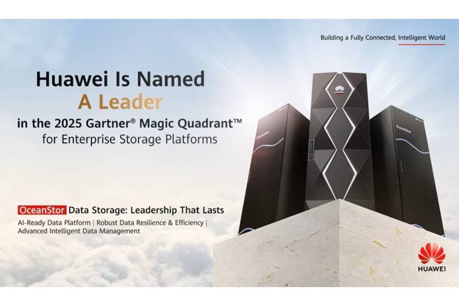 Huawei reconocida como Líder en el Cuadrante Mágico de Gartner para Plataformas de Almacenamiento Empresarial 2025