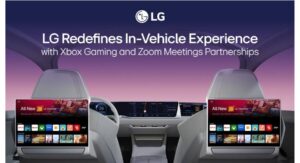 LG redefine la experiencia en el vehículo en alianza con Xbox y Zoom