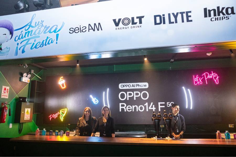 OPPO Reno14 F: El smartphone que conecta a las marcas con los jóvenes en una gran fiesta