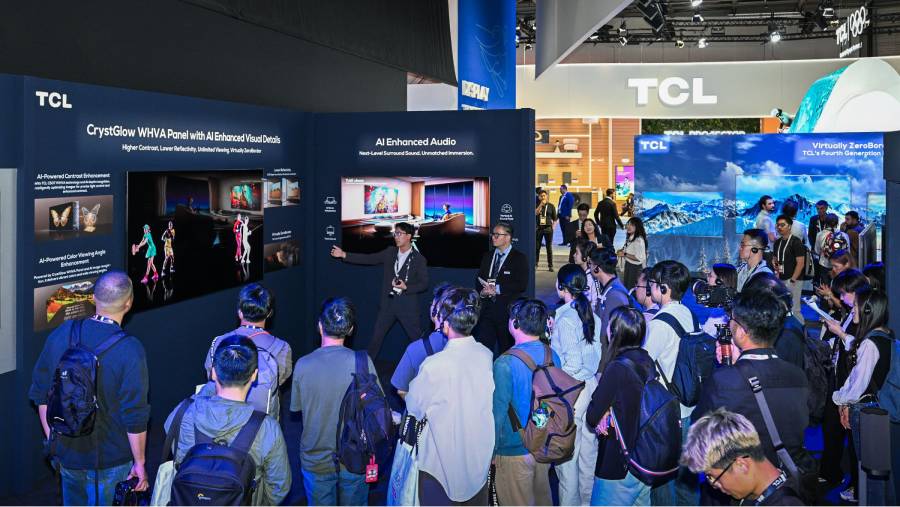 TCL presenta sus últimas tecnologías de visualización e innovaciones de IA en IFA 2025