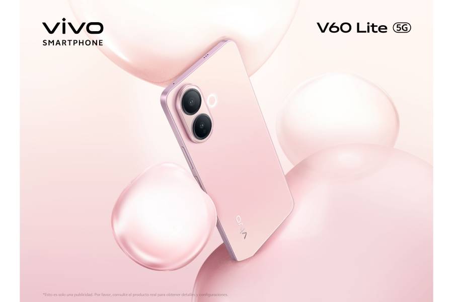 El nuevo vivo V60 Lite 5G llega al Perú para poner fin a la “ansiedad por batería”