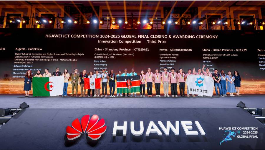 Jóvenes peruanos de la UNI son premiados en la final global del ICT Competition de Huawei