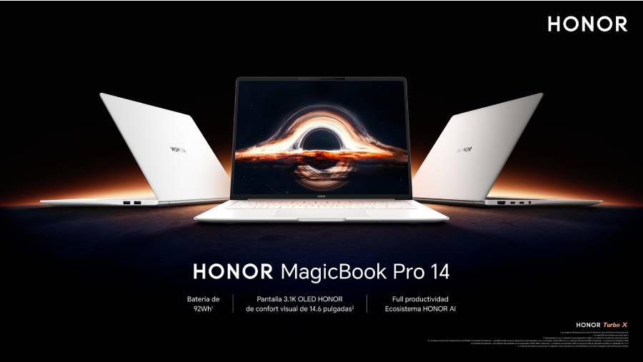 La HONOR MagicBook Pro 14 llegó a Perú con amplia batería de 92Wh