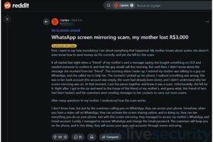WhatsApp: cómo funciona el engaño de compartir pantalla ESET