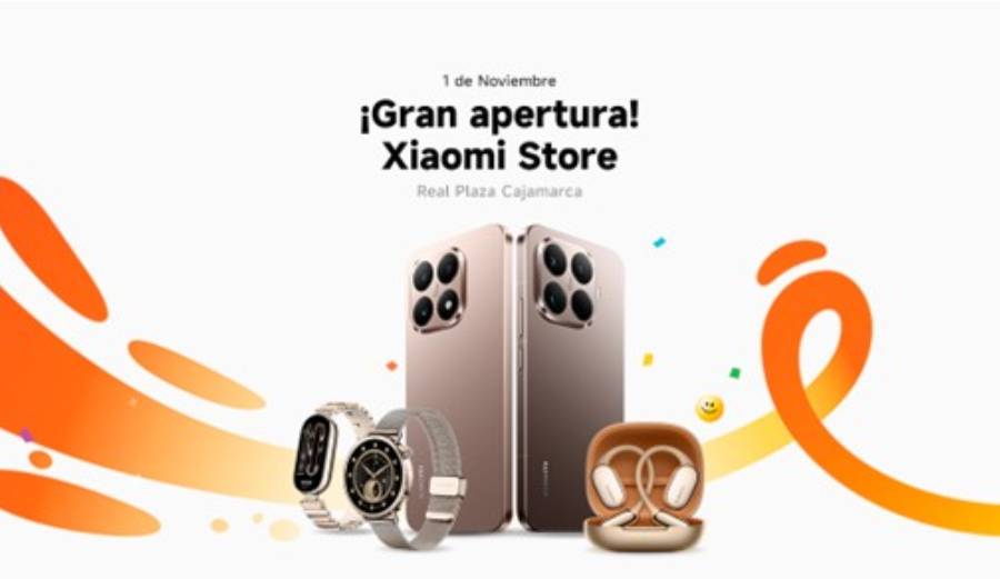 Xiaomi inaugura renovada Xiaomi Store en Cajamarca y fortalece su expansión regional en el Perú