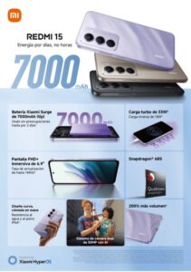 Xiaomi presenta el nuevo Redmi 15: rendimiento, autonomía y conectividad inteligente en un solo dispositivo