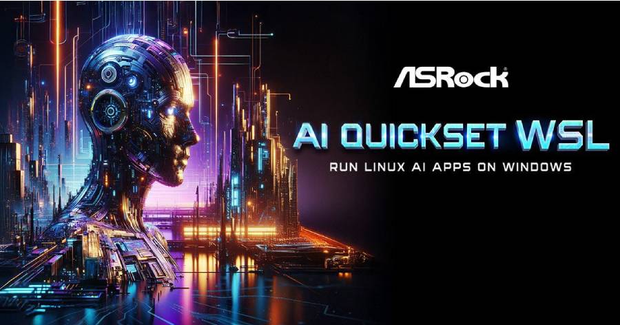 ASRock presenta AI QuickSet WSL, para ejecutar aplicaciones IA de Linux en Windows