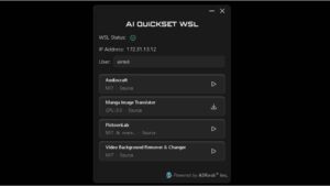 ASRock presenta AI QuickSet WSL, para ejecutar aplicaciones IA de Linux en Windows