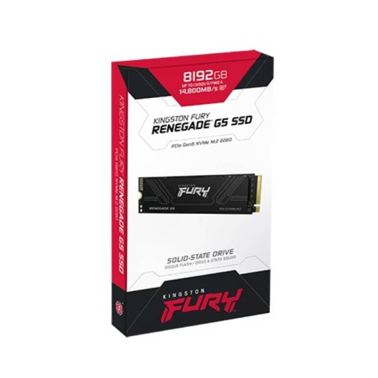 Kingston FURY revoluciona el mercado con su SSD NVME PCIE 5.0 DE 8TB, la mayor capacidad en existencia