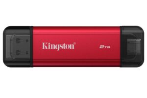 Kingston lanza solución de almacenamiento SSD portátil con interfaz doble