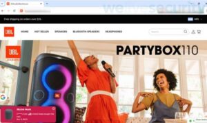 Página falsa se hace pasar por JBL para robar datos bancarios ESET