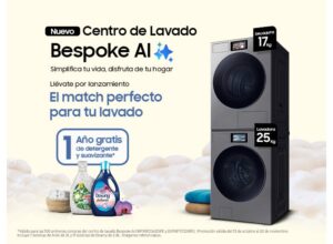 Samsung revoluciona la experiencia de lavado en el hogar con el nuevo Centro de Lavado Bespoke AI