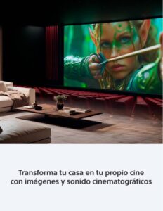 Tu sala, tu cine: las innovaciones con las que Sony redefine el entretenimiento en casa