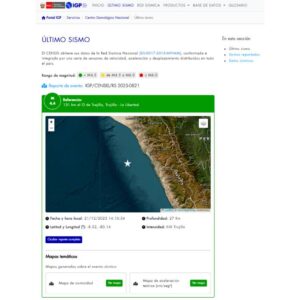 Instituto Geofísico del Perú fortalece el acceso ciudadano a información sísmica en tiempo real con AWS