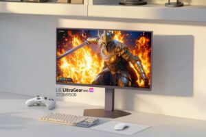 LG presenta UltraGear evo, redefiniendo el gaming 5K con la primera tecnología de escalado con IA del mundo