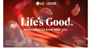 LG presentará “Innovation in Tune With You” en CES 2026