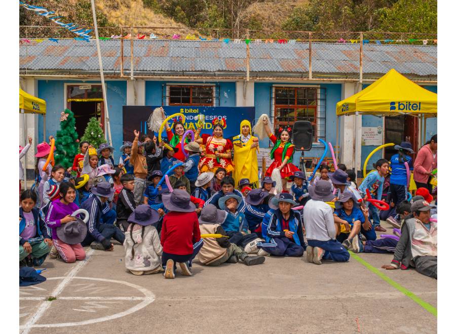 Telco llevará actividades educativas y recreativas a más de 25 comunidades del país Bitel