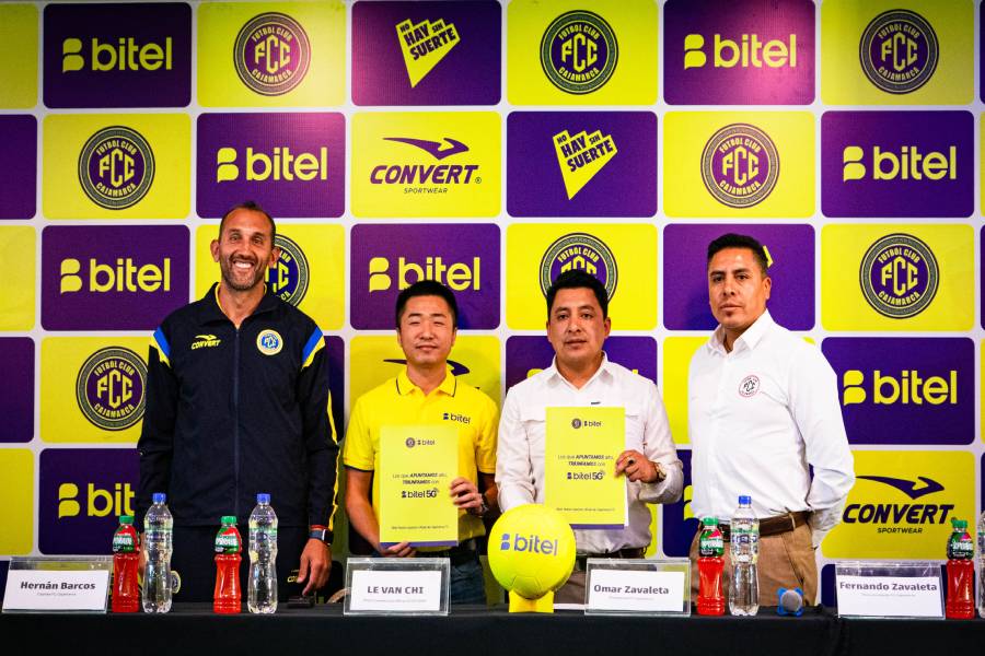 Bitel se convierte en sponsor principal de FC Cajamarca en su debut en la Liga 1
