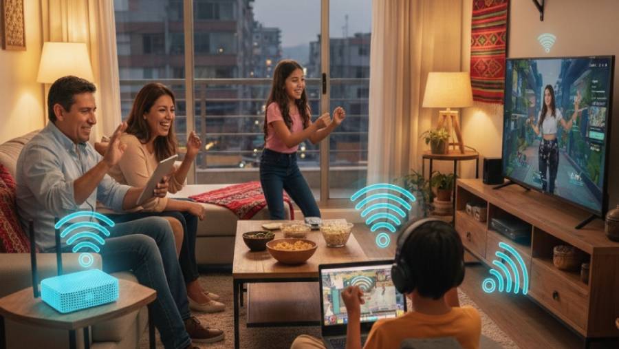 Conectividad en casa: cómo sacar el máximo provecho al internet cuando todos se conectan Claro