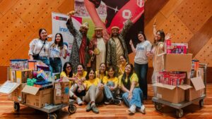 Fueron más de 1,000 niños beneficiados gracias la campaña navideña de Bitel