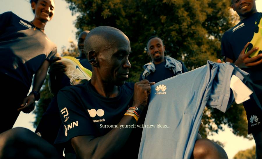 Huawei se asocia con la leyenda del maratón Eliud Kipchoge para presentar un reloj de running de última generación