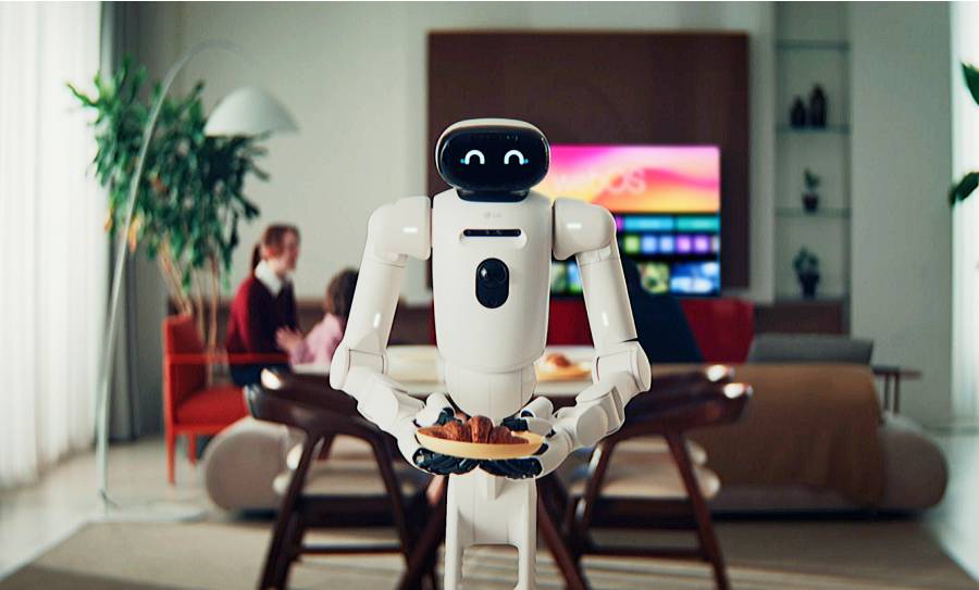 LG presenta el robot doméstico LG CLOiD para demostrar el concepto de «hogar sin trabajo»
